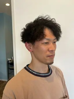 カットツイストパーマ