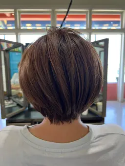 【似合わせ•簡単スタイリング】黄金シルエットショート