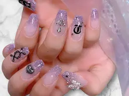 💙ジェルチップ長さだし💙6本持ち込みアートコース/10本チークネイル💙