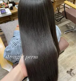 【ナチュラルストレート🛁❕】カット＋ケア縮毛矯正✨