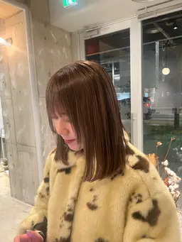 🌟平日限定🌟【ツヤ感カラー+シングルトリートメント】