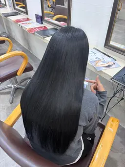 【モデル】【髪質改善】✨高濃度水素トリートメント超音波アイロン✨