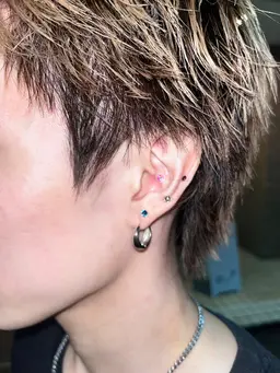 【貴宝石】耳ツボジュエリー💍『片耳3個の両耳6個』