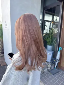 【人気NO.3✨】カット +Wカラー（ブリーチなし）+エミームトリートメント