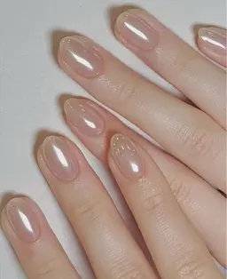 オフなし、ミラーネイル💅