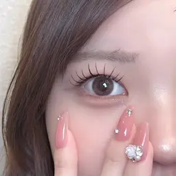 ☁️高級フラットラッシュ80本【美容トリートメントコーティング付☁️オフあり別途¥550】