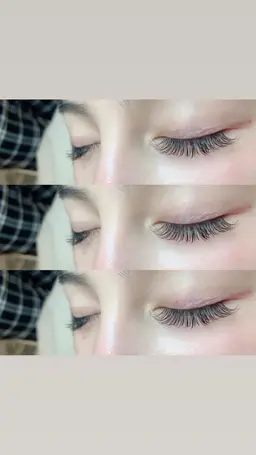 🕊他店リペア/他店に付け足しフラットマットラッシュ60本/美容液成分配合コーティング仕上げ/