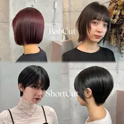 【当日限定】ボブorショートカット‪✂︎‬＋クイックトリートメント
