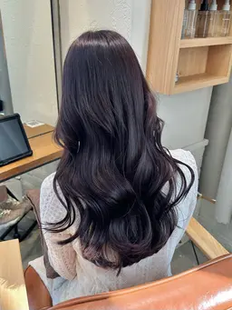 {👑迷ったらコレ‼️定番メニュー👑}透明感カラー+髪質改善トリートメント