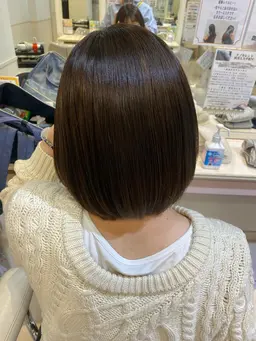 【艶のあるストレートに🫧✨】縮毛矯正オンリー（ブロー込）