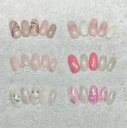 4月限定「ジェル定額デザインネイル¥6980」