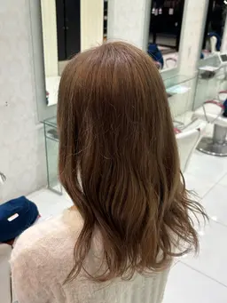 ブリーチリタッチ➕オーガニックカラー✨️