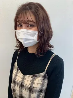 【人気🩰】切りっぱなしボブ➕ブリーチ無しワンカラー➕髪質改善トリートメント🍸