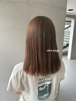 『ミニモセール限定40%off』【✂️カットあり♡⃛】ブリーチなしWカラー＋カット＋髪質改善cureトリートメント🤍