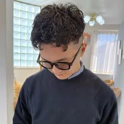 【メンズ】カット＋大人ニュアンスパーマ