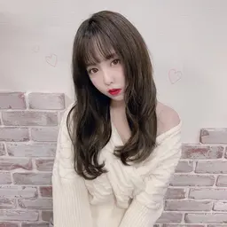 【地域最安値】✨☆プルエクステ付いたまま全体カラー☆ダイヤモンド毛質のみ