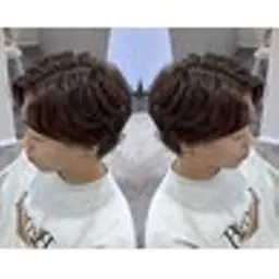 メンズカット+カラー十眉カット