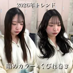 【🎀お出かけ前に顔周りカットスタイリングまで🎀】韓国巻き、くびれ巻き、波巻き、リバース巻きフォワード巻き何でも!🔅