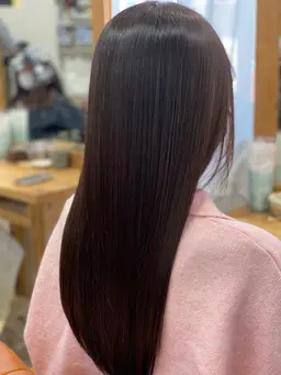 特別クーポン⭐︎オイルストレート＋カット＋髪質改善ヘアエステ