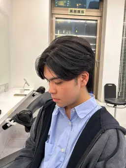 【🔷期間限定価格🔷】カット➕ストレートメンズパーマ(曲がる縮毛矯正/相談