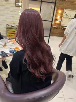 3回目の来店まで使える❕リピーターさんおかえりなさいカット＋トリートメント成分配合パールカラー＋プチトリートメント🫧