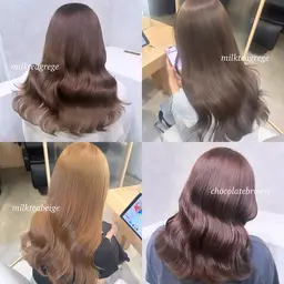 【🌙ブリーチをしたくない方必見✨️】カット➕ブリーチなしダブルカラー➕プレトリートメント 💞150分