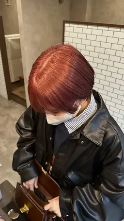 【秋冬限定🐈🧶】ブリーチオンカラー＋クイックトリートメント🤍ྀི