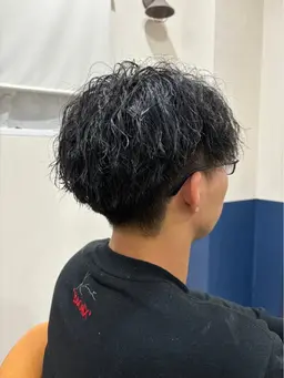 カット+パーマ🦱