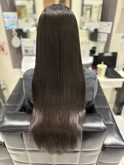 【💖初回限定50%OFF💖】酸性ストレート✨(全体or根元リタッチ)➕シャンプードライ