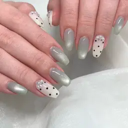 （ケア，オフ込）🍒サンプルから選べるシンプルコース🍬カラー変更🉑