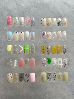 🌸春nuanceDesign サンプル🌸付け替えオフ無料🪽フィルイン・パラジェル＋1100円で変更可◎