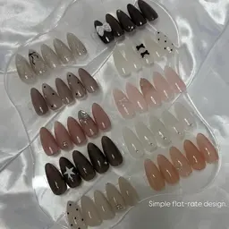 【オフ無料】シンプル定額デザイン※10種類のサンプルから選べる定額メニュー˖ . ݁𝜗𝜚. ݁₊