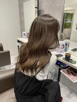 【女神級ツヤカラー】カット＋マグネットカラー＋3stepトリートメント