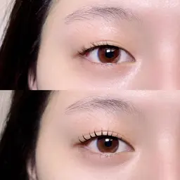 まつ毛が薄い方、濃く見せたい方にオススメ🌟韓国式マスカラパーマ上/まつげティント