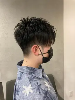 メンズカット+スキャルプ炭酸ヘッドスパ