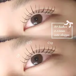 3月限定‎⟡マツエク【80​〜​100本】練習モデル※オフ代は＋で550円