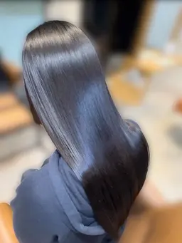 【艶髪美人★★★】髪質改善ストレート+最上級トリートメント+毛先カット