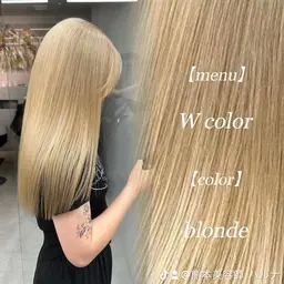 【12月限定🫧】ダブルカラー＋超音波トリートメント付き