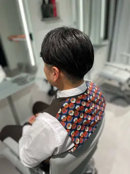 メンズカット+スパ5分付き