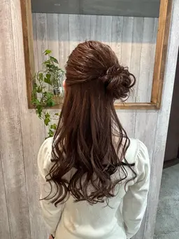 2回目~ヘアセット❤