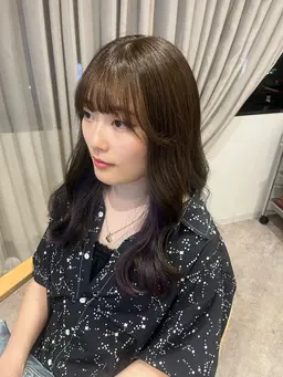 ❄️前髪縮毛矯正❄️