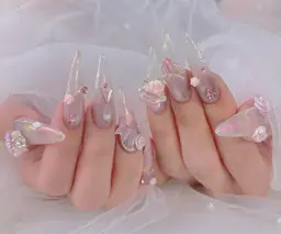 【チップ長さだし】持ち込みデザイン10本アート🎨