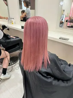 【ダメージ最小限✨️】ケアブリーチ+カラー