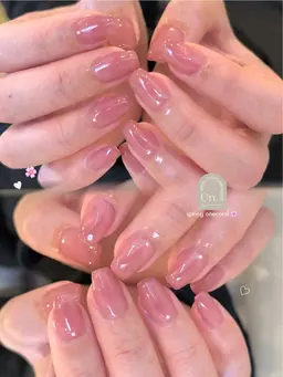 ワンカラー / ラメ / フラッシュ ⌇美フォルム♡ ¥6000