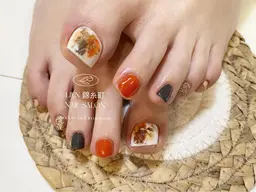 🌼【冬限定】🌼フットシンプルコース➕保湿ミルク足マスク(ソフトジェルオフ無料・丁寧ケア込)