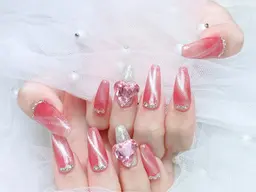 【モデル限定】💛💛チップ長さ出し＋マグネット🧲ワンカラー(色2個まで)￥6300