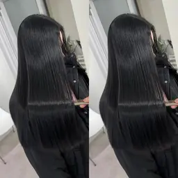 ◆期間限定40%OFF💫カット✂️+ケアカラー🎨+髪質改善ウルトワTr💎+超音波アイロン✨艶髪に🌈