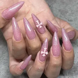 《オフあり》💎【１​〜​２cm🔥】ロングスカルプ ワンカラーｏｒラメグラ🦋