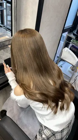 💕透明感ツヤカラー＋カット＋ハホニコTR💕