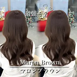 🎀30%offブリーチなしダブルカラー🎀カット＋ダブルカラー＋トリートメント🫧ワインレッド🍒オリーブベージュ